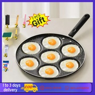 7/4 Holes Frying Pan Non Stick Fried Eggs Cooking Pan Household Kitchen Cookware