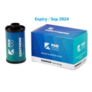 Ilford Kentmere Pan 100 Black & White Film (35mm Roll Film, 36 Exposures)