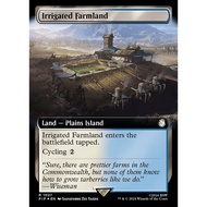 PIP_1027 Irrigated Farmland *Surge FOIL EA Extended Art* MTG Magic: The Gathering: Fallout_Rare