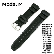Casio Watch Strap Band Replacement 18mm AQ-S810W, AQ-S800W, SGW-300H, E-1200,W-800H, W-216H, W-735H,