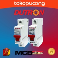 MCB DUTRON 1P 1 Phase MCB PLN 10A 2A 4A 6A 16A 20A 25A 32A 40A 50A 63A MCB ELECTRIC SNI
