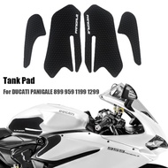 Big sale For DUCATI PANIGALE 899 959 1199 1299 Motorcycle Tank Pad Side Sticker Traction Gas Fuel Gr