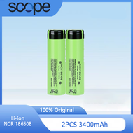 Panasonic NCR18650B 3400mah 3.7V Lithium Li-ion Rechargeable Batteries For Flashlight Toy Laptop Camera