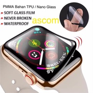LAYAR PMMA TPU Apple Watch 38mm Iwatch Nano Glass Screen Protector/