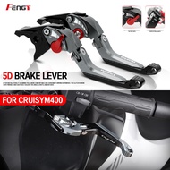 NEW 5D Brake Handle Lever For SYM cruisym 400i 400 Cruisym400 Cruisym400i Accessories Motorcycle CNC