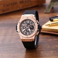 Richard Same Style Men's Oak Quartz Watch Casual Fashion Silicone Tape New Style Watch