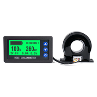 Battery Monitor Hall Coulomb Meter DC 8-100V 100A Lifepo4 Lead-Acid Li-Ion Lithium Capacity Power Di
