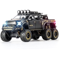 Toy Trucks for Boys Age 4-7 F150 Raptor Toy Truck for 3-5 Year Old Boys 1/24 Diecast Metal Model Pul
