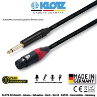 Original KLOTZ | Klotz XLR Female to 6.5mm Microphone Cable - Reg: (KLOTZ, GP, XLR FE - AKAI TS)