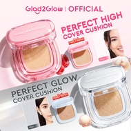 【B1F1】Glad2Glow Perfect Glow Cover Cushion Foundation+Refill Concealer Full Coverage Oil Control Mak