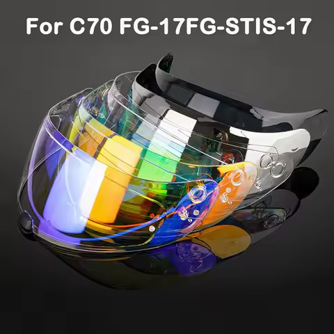 HJ20M Helmet Shield for HJC C70 FG-17 FG-ST IS-17 Motorcycle Helmet Visor Uv Protection Casco Moto V