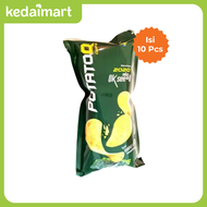 Potatoq Snack Potato Chips Rumput Laut 10 x 22 Gram
