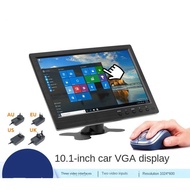 10.1" LCD HD Monitor Mini TV & Computer Display Color Screen 2 Channel Video Input Security Monitor 
