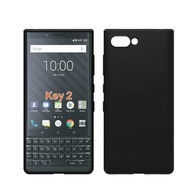 Softcase Matte Blackberry Keyone / Key 2 Ultrathin Premium Frosted Silicone Case