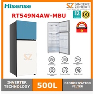 HISENSE RT549N4AW-MBU 2 Door Inverter 500L / Two Door / Inverter (RT549N4AW)
