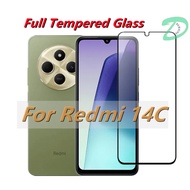 For Redmi 14C Full Tempered Glass Screen Protector Xiaomi Redmi 14C Protective Glass Full Glue Tempe
