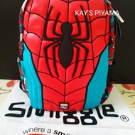 New SMIGGLE DISNEY JUNIR BAG MARVEL SPIDERMAN HOODIE BACKPACK