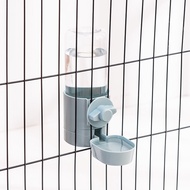 Automatic Pet Bowls Cage Hanging Feeder Pet Water Bottle Food Container Dispenser Bowl For Puppy Cats Rabbit Pet Feeding Product