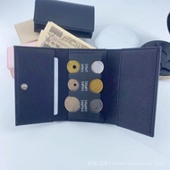 Travel Wallet Coin Portable Japanese Coin Purse Portable Tri-fold Wallet Coin Classification Storage