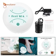 [Gamchiano] Riverr Portable Ionic Detox Foot Bath Machine, Ionic Detox Foot Spa Cleanse for