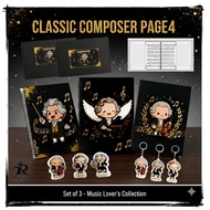 [Just Like Music]New Arrival A4 Piano Score File Pocket Write Out Piano Sheet File Page 20 Open 4 Pa