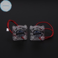 xo94ol 1 Piece Hydraulic Bearing Brushless 3D Printer Cooling Fan 4010 5/12/24V Transparent Cooling 