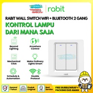 CLICK Wall Switch, WiFi + Bluetooth LE - 2 Gang Power Rating 600W