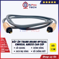 1 Dây Quang Optical Choseal Aq5213 Dài 1.5M 5M Cao Cấp Vỏ Pvc Chống Đứt Dây Cáp Quang Âm Thanh Opti