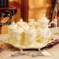 Water Cup Set British Afternoon Tea Tea Set Tea Cup Ceramic Cup Household Coffee Cup Set European Cu