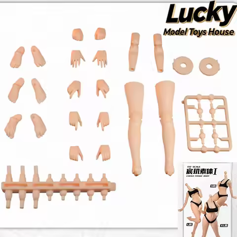 Chenji Frame BodyI S/L/XL 1/12 Mobile Suit Girl Hand Foot Arms Legs Connector Extension Bag Accessor