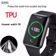 ฟิล์ม TPU- ฟิล์ม Huawei Watch FIT ฟิล์ม ป้องกันจอแตก ฟิล์ม TPU smart watch Huawei watch fit Film huawei watch fit