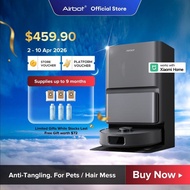 Airbot L50 Master | Robot Vacuum 23,000Pa | AntiTangle | Hot Wash | Self Maintain Dock Smart Robotic