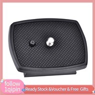 1qipin.my Quick Release Plate Clamp Tripod Head Adapter for Velbon CX-444 CX-888 CX-460 CX-460mini C