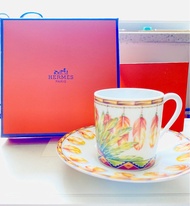 HERMÉS 咖啡杯套裝 🇫🇷法國製造 愛馬仕 精品瓷器 Bone China Espresso cup saucer