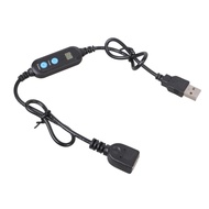 LUM Automatic Restart USB Timer Cable 1-24H Programmable Control USB Timer Cord
