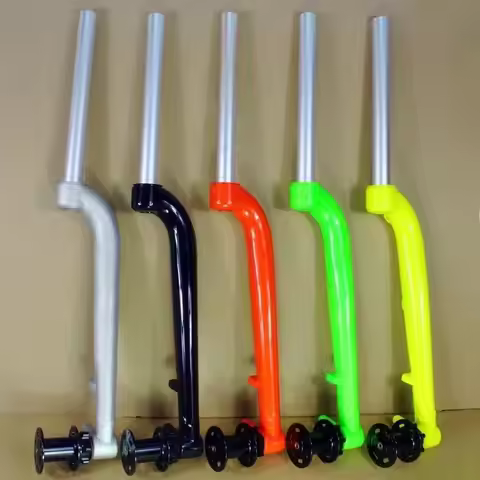 Bicycle Front Fork 26/27.5ER MTB Mountain Bike Hard Fork Colorfull Individuality Fork DIY Lefty Fork