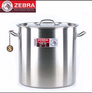 Zebra Stock Pot 100% Thailand original 28cm 30cm 32cm 36cm 40cm stainless steel stock pot
