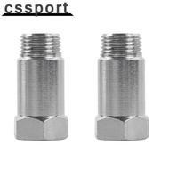 2Pcs M18x1.5 Oxygen Sensor Lambda O2 Extension Extender Spacer Adapter P0420 P0430 Exhaust Steel Oxy