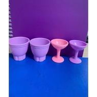 Set of 4 ice cream cups, ice cream cups to play with clay and play dough