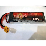 Wild Scorpion Nano 5500Mah 2S 35C Lipo 2S Jakartahobby - Da6977 - Original Authentic