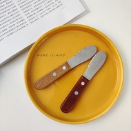 1pcs Vintage Butter Knife Butter Knife Jam Knife Cheese Knife Stainless Steel Baking Gadget