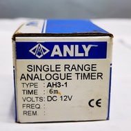 ANLY AH3-1 - TIMER - SINGLE RANGE ANALOGUE TIMER