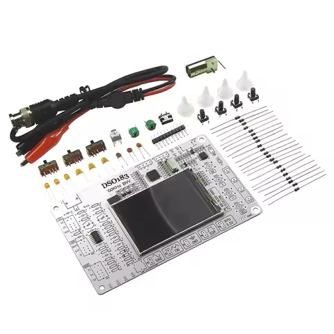 DSO183 Digital Oscilloscope DIY 0-500Khz DC 5V Teaching Practical Training Electronic Production