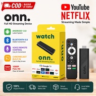 Local shipping ONN.Tv Stick Free Live Channels and Massive Movies 2.4G/5G WIFI TV Stick Unlock/Youtu