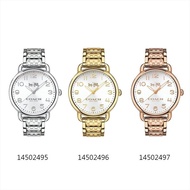 Authentic Original Coach Womens Delancey Rose Gold tone Bracelet Watch 14502497 14502496 14502495 36mm