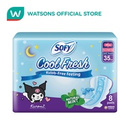 SOFY Cool Fresh Night Wing 35 cm - 8 pads
