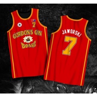 PBA RETRO JERSEY | GORDONS GIN BOARS ROBERT JAWORSKI #7 JERSEY | FULL SUBLIMATION