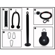 Fitness Gym DIY Pulley Cable Machine Arm Home Gym Pull Down Machine Triceps Cable Workout Pulley Sy
