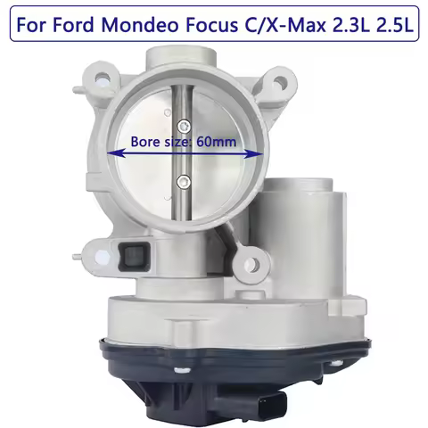 60mm Throttle Body for FORD Focus Mondeo C-Max S-Max Galaxy Fusion 2.3L 2.5L Throttle Valve 1556736 