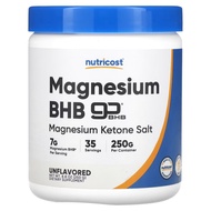 Nutricost Magnesium BHB Unflavored 8.8 oz (250 g)